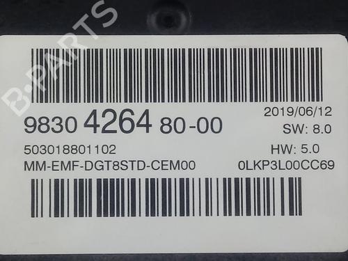 Display monitor PEUGEOT RIFTER  | BP17132791C48 