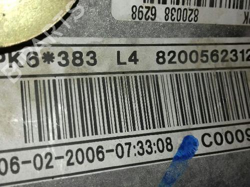 Gearbox RENAULT LAGUNA II (BG0/1_)  | BP16492160M3 