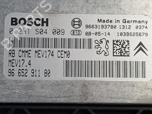 Engine control unit (ECU) PEUGEOT 207 (WA_, WC_)  | BP25855438M57 