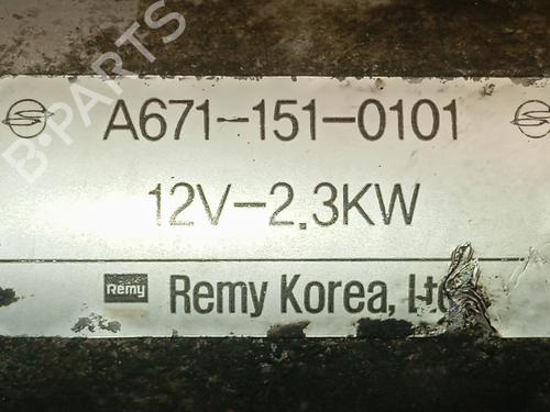 Starter SSANGYONG KORANDO (CK) 2.0 e-XDi | BP37640347M8 - Image 4