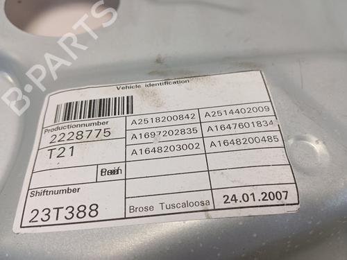 Front right window mechanism MERCEDES-BENZ M-CLASS (W164) ML 320 CDI 4-matic (164.122) | BP28041961C23 
