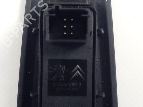 Left rear window switch PEUGEOT 3008 I MPV (0U_) | BP30373643I29