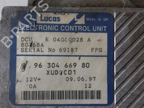 Engine control unit (ECU) PEUGEOT 406 (8B) 2.1 TD 12V | BP12649228M57 