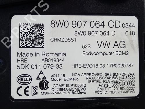 Electronic module AUDI Q7 (4MB, 4MG, 4MQ) SQ7 TDI quattro | BP13733178M83 