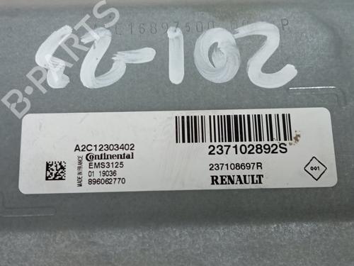 Engine control unit (ECU) DACIA SANDERO II  | BP22705468M57 
