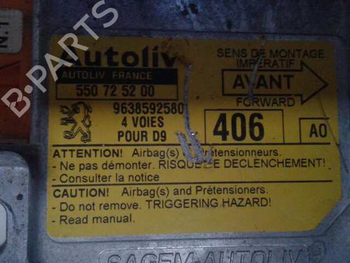 ECU airbags PEUGEOT 406 (8B) 1.8 16V | BP12636355M53 