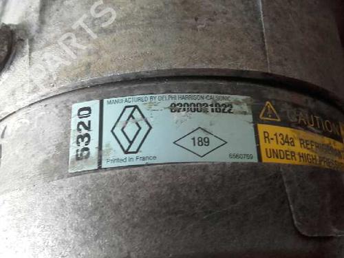AC compressor RENAULT LAGUNA II (BG0/1_) 2.0 dCi (BG1T) | BP12649020M34 