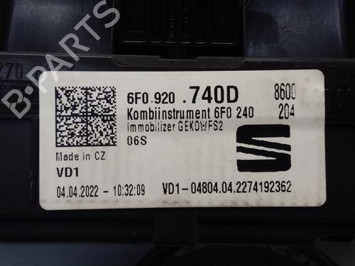 Instrument cluster SEAT IBIZA V (KJ1, KJG) 1.0 TSI | BP15710373C47