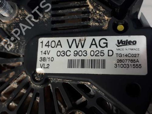 Used Alternator SEAT ALTEA (5P1) [2004-2015]  12662192