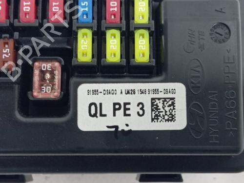 Fuse box KIA SPORTAGE IV (QL, QLE)  | BP22521146E1 