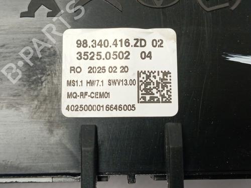 Climate control CITROËN JUMPY III Van (V_) | BP33426540I5 - Image 3