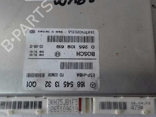 ESP Styreenhed MERCEDES-BENZ A-CLASS (W168) A 140 (168.031, 168.131) (82 hp) 16947272
