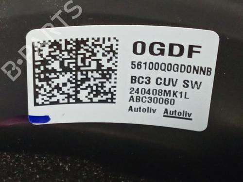 Steering wheel HYUNDAI BAYON (BC3) 1.0 T-GDI 48V-Hybrid | BP40104021C49 - Image 4