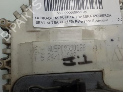 Rear left lock SEAT ALTEA XL (5P5, 5P8)  | BP12839862C100 