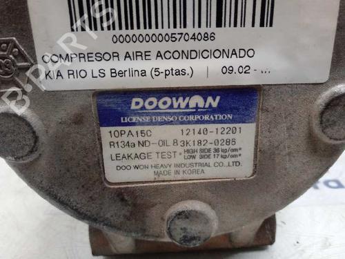 AC compressor KIA RIO I Hatchback (DC) 1.3 | BP12661592M34 
