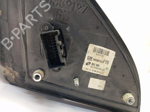Left mirror OPEL VECTRA C Estate (Z02) 1.9 CDTI (F35) | BP22409824C26 