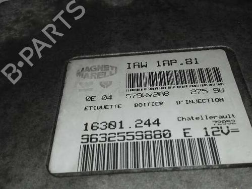 Engine control unit (ECU) PEUGEOT 206 Hatchback (2A/C)  | BP12651477M57 