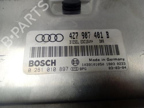 Engine control unit (ECU) AUDI ALLROAD C5 (4BH) 2.5 TDI quattro | BP12943647M57 