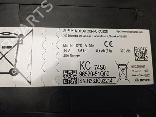 Battery SUZUKI VITARA (LY) 1.4 Hybrid (Mild Hybrid) (APK414) | BP40071981E11 - Image 2