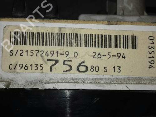 Instrument cluster CITROËN XANTIA (X1_, X2_) 1.8 i 16V | BP12644310C47 