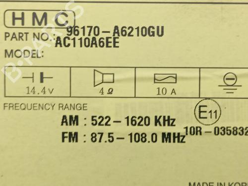 Radio HYUNDAI i30 (GD) | BP32216829E6