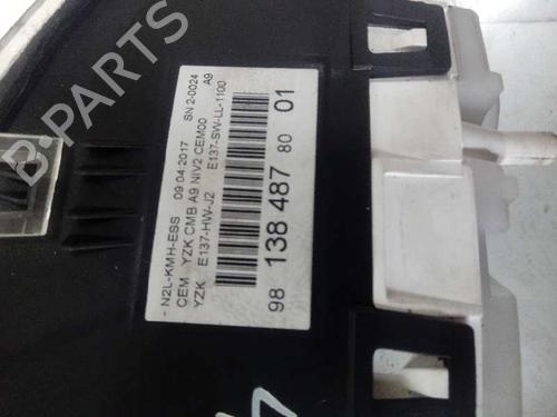 Instrument cluster PEUGEOT 208 I (CA_, CC_)  | BP12660581C47 
