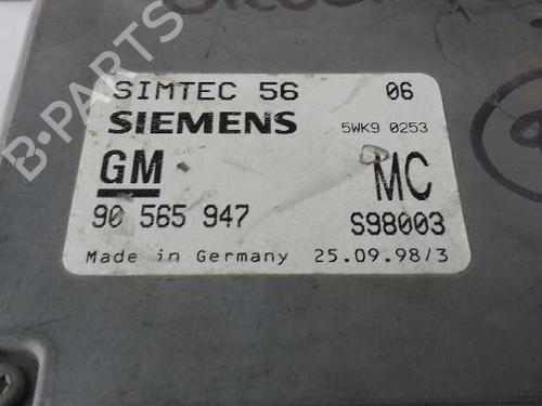 Engine control unit (ECU) OPEL OMEGA B (V94) 2.0 16V (F69, M69, P69) | BP16643076M57 