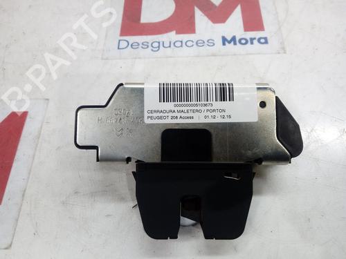 Used Tailgate lock PEUGEOT 208 I (CA_, CC_) [2012-2021]  12837407