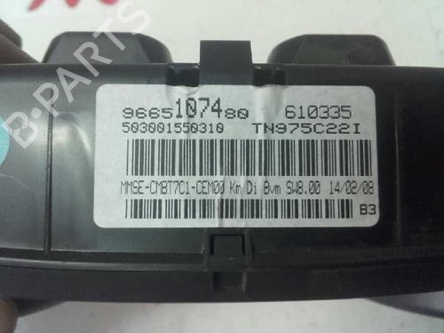 Instrument cluster PEUGEOT 308 I (4A_, 4C_)  | BP12637302C47 
