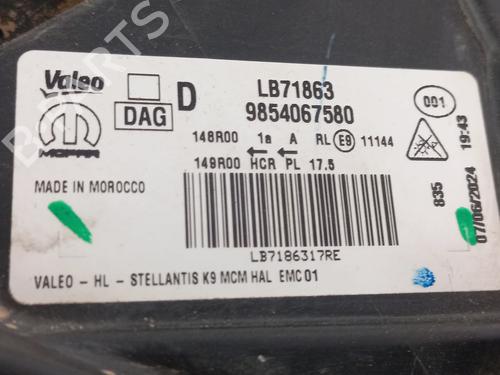 Right headlight OPEL COMBO Box Body/MPV (K9) | BP36990837C29 - Image 2