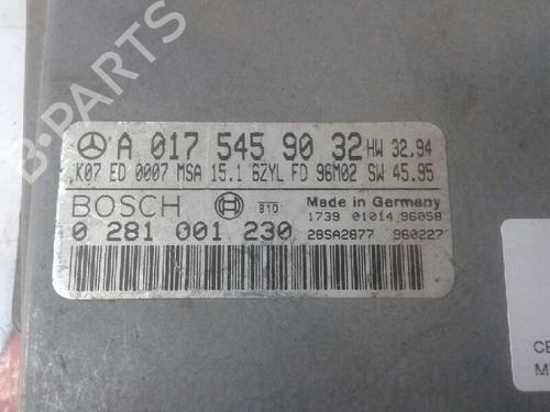 Engine control unit (ECU) MERCEDES-BENZ E-CLASS (W210) E 300 Turbo-D (210.025) | BP12633132M57 