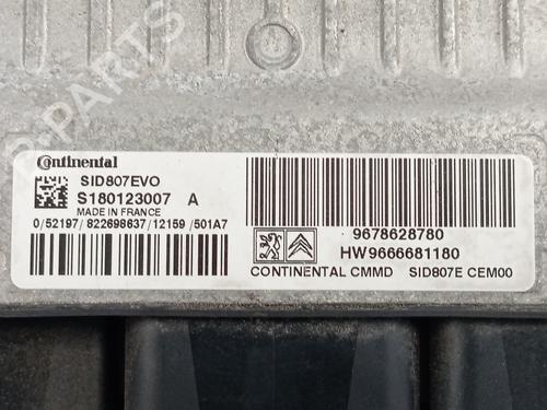 Engine control unit (ECU) PEUGEOT 508 I (8D_) 1.6 HDi | BP38348298M57 - Image 2