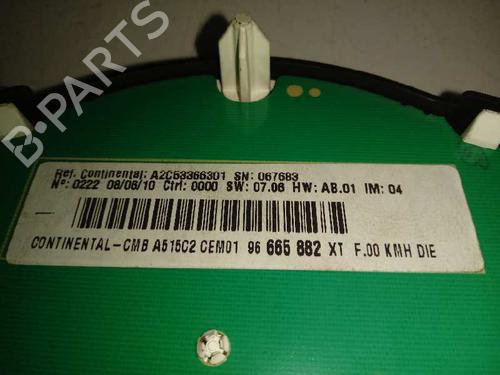 Instrument cluster CITROËN C3 II (SC_)  | BP12653823C47 