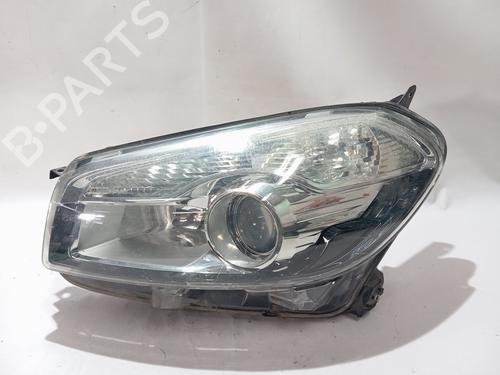 Used Left headlight NISSAN QASHQAI I (J10, NJ10) [2006-2015]  30374353