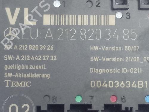 Comfort control module MERCEDES-BENZ E-CLASS (W212)  | BP18961591M56 