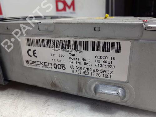 Bilradio MERCEDES-BENZ C-CLASS (W203) C 180 Kompressor (203.046) | BP12653961E6