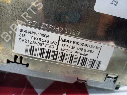 Radio SEAT LEON (1P1) 1.9 TDI | BP12661032E6 