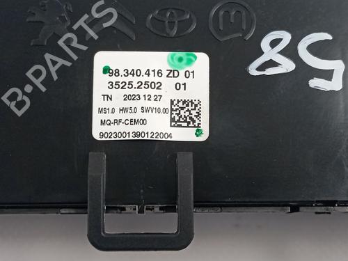 Climate control PEUGEOT PARTNER Box Body/MPV (K9) 1.5 BlueHDi 100 | BP33204710I5 - Image 3