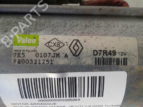 Starter SUZUKI GRAND VITARA II (JT, TE, TD) 1.9 DDiS (JB419WD, JB419XD) | BP12834247M8 