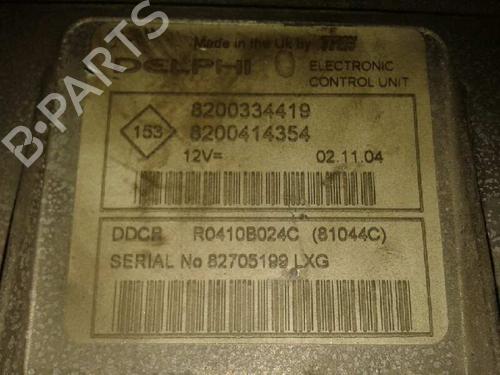 Engine control unit (ECU) RENAULT MEGANE II (BM0/1_, CM0/1_) 1.5 dCi (BM02, BM13, BM2A, CM02, CM13) | BP12646209M57 