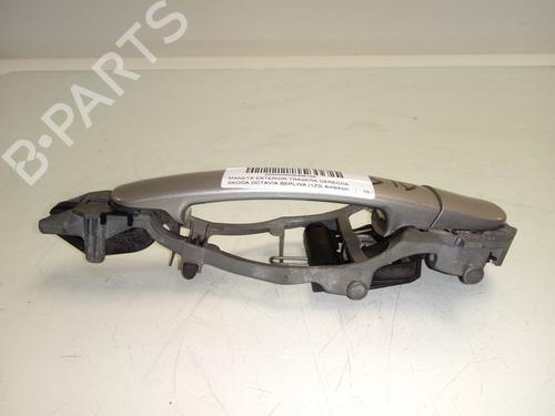 Rear right exterior door handle SKODA OCTAVIA II (1Z3) 1.6 TDI | BP13665094C130 