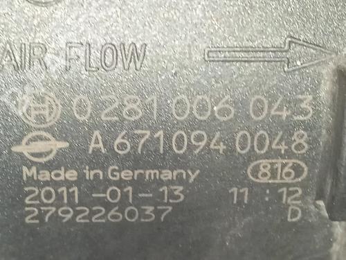 Mass air flow sensor SSANGYONG KORANDO (CK) 2.0 e-XDi | BP36529489M95 - Image 3
