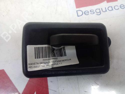 Used Front right exterior door handle PEUGEOT 106 II (1A_, 1C_) [1996-2005]  30371626