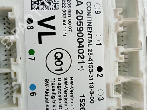 Electronic module MERCEDES-BENZ C-CLASS (W205) C 250 BlueTEC / d (205.008, 205.006) | BP12672253M83 