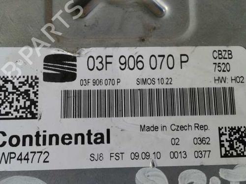 Engine control unit (ECU) SEAT IBIZA IV (6J5, 6P1)  | BP12643926M57 