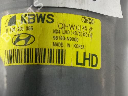 Front wiper motor HYUNDAI TUCSON (TL, TLE)  | BP13209856M29 