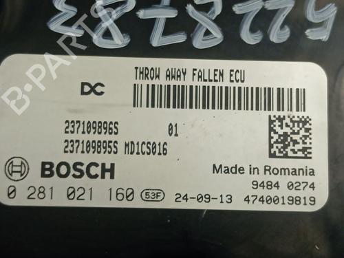Engine control unit (ECU) RENAULT TRAFIC III Bus (JG_) 2.0 dCi 150 (JGMU) | BP39095799M57 - Image 2