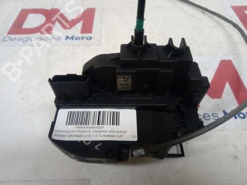 Rear left lock NISSAN QASHQAI / QASHQAI +2 I (J10, NJ10, JJ10E) 1.5 dCi | BP12840005C100 