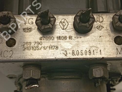 ABS pump RENAULT KANGOO / GRAND KANGOO II (KW0/1_) 1.5 dCi 105 (KW0F) | BP20489191M43 