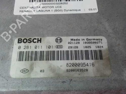 Engine control unit (ECU) RENAULT LAGUNA II (BG0/1_) 1.9 dCi (BG08, BG0G) | BP12640375M57 